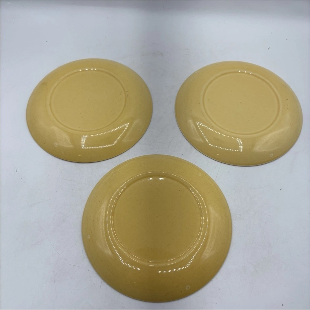 Vintage Taylor Smith &‎ Taylor Rooster Salad Plate 6 1/2” Set of 3 - Picture 2 of 5